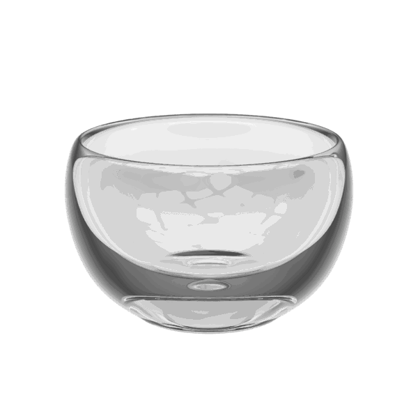 duplafalú üvegtál