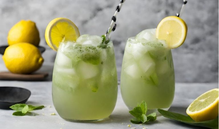 szensavas matcha limonade recept