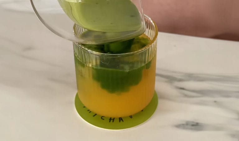 narancsos matcha recept